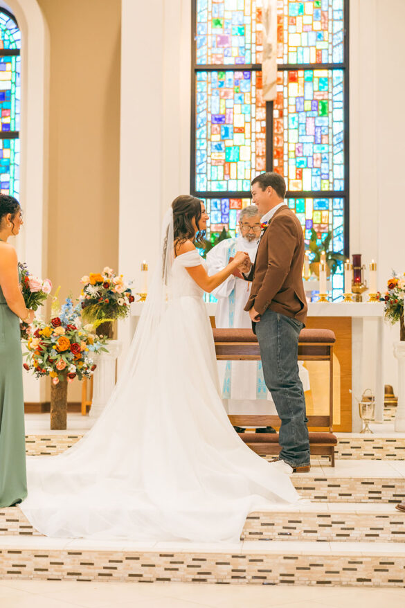 Kayten Marie Snider + Ethan Thomas White September 27, 2025 • Beeville, TX Twisted Ranch Events photos by By Felecia Photography & Morgan McGinnis