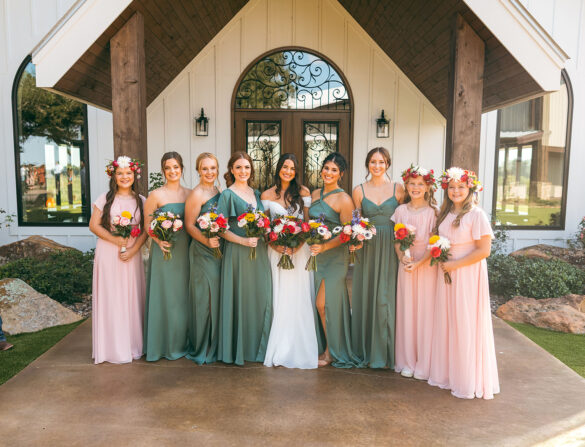 Kayten Marie Snider + Ethan Thomas White September 27, 2025 • Beeville, TX Twisted Ranch Events photos by By Felecia Photography & Morgan McGinnis