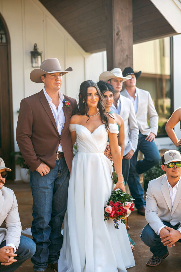 Kayten Marie Snider + Ethan Thomas White September 27, 2025 • Beeville, TX Twisted Ranch Events photos by By Felecia Photography & Morgan McGinnis