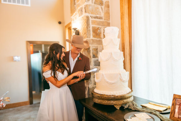 Kayten Marie Snider + Ethan Thomas White September 27, 2025 • Beeville, TX Twisted Ranch Events photos by By Felecia Photography & Morgan McGinnis